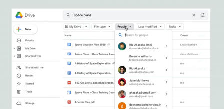 Ahora Google Drive permitirá filtrar para encontrar archivos más rápido