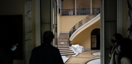Interior de la casa Muñoz Ramonet, pendiente de rehabilitaicón