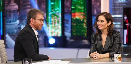 Isabel Díaz Ayuso en 'El Hormiguero'