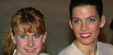 Tonya Harding y Nancy Kerrigan.