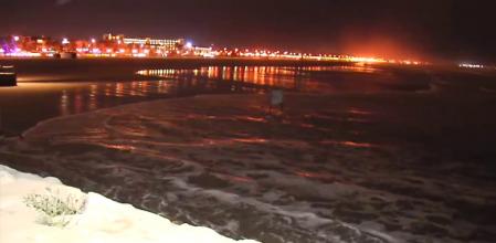 Una embarcación volcó este miércoles en la playa de Valencia