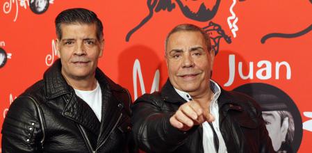 Los cantantes Juán y José Salazar, en una imagen de 2016