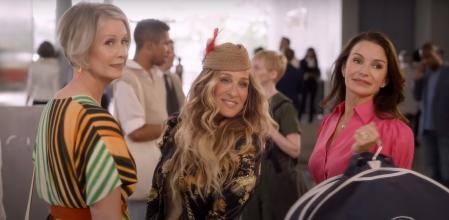 Una imagen del tráiler de 'And just like that...'