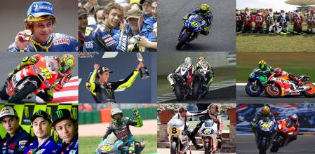 Algunos de los momentos más destacados de la carrera de Valentino Rossi en el Mundial