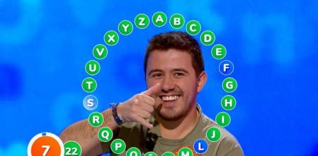 Orestes intenta perder el tiempo en El Rosco de 'Pasapalabra'