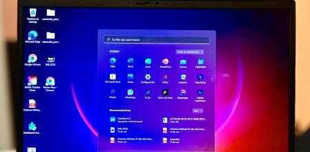 Windows 11 ejecutándose en un ordenador Asus Vivobook Pro 16X.