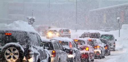 Ventisca encuentra de viaje