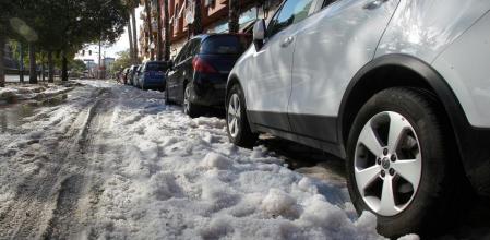 Se han producido lluvias acumuladas de 58 litros por metro cuadrado en menos de una hora, según los registros de Aemet.