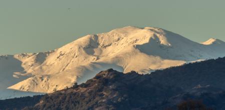 El Puigmal nevado a finales de noviembre.