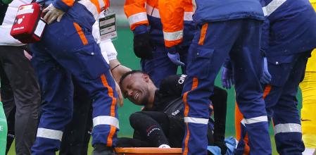 Neymar se lesiona en Saint-Étienne