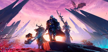 Imagen de Godfall, un videojuego de acción exclusivo de PS4 y PS5