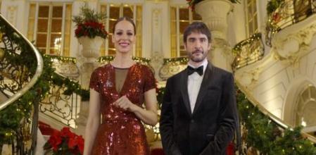 Eva González y Juanra Bonet en el especial de Nochevieja de 2018