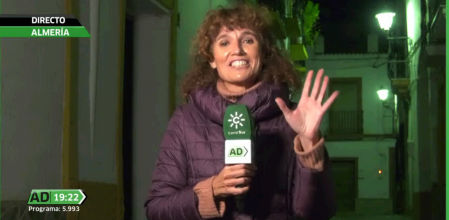 El ataque de risa a una reportera de Andalucía Directo