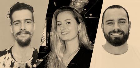 Jaume León, Judith Márquez y Germán Rodriguez