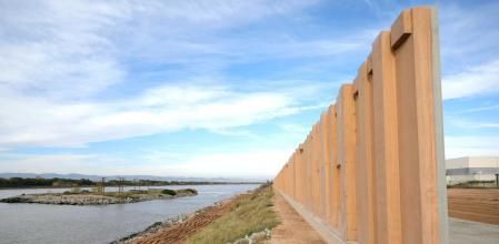 La pantalla que protegerá a los cuervos marinos y las gaviotas del ruido ferroviario