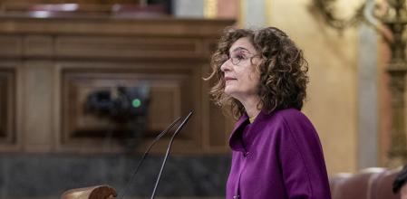 La ministra de Hacienda, María Jesús Montero