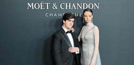 Victoria Federica de Marichalar y Jorge Bárcenas asisten a la fiesta que organiza Moët&Chandon Effervescence para celebrar la Navidad en el Teatro Real, a 2 de diciembre de 2021, en Madrid, España. PHOTOCALL;GALA;EVENTO;NAVIDAD;GENTE Raúl Terrel / Europa Press 02/12/2021