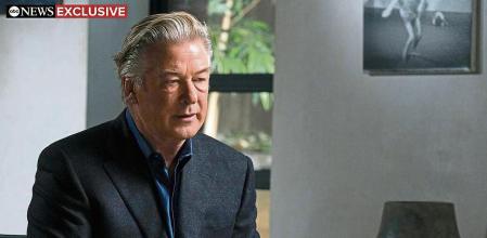 NEWS - ABC News announced today on Good Morning America that co-anchor George Stephanopoulos has the first exclusive interview with actor Alec Baldwin, following the deadly shooting on the set of the film Rust. George Stephanopoulos Productions will produce a primetime television event featuring the exclusive interview with Baldwin. The hour-long special will air Thursday, Dec. 2 (8:00-9:00 p.m. EST), on ABC and will begin streaming later that evening on Hulu.(Photo by Jeff Neira/ABC via Getty Images) ALEC BALDWIN, GEORGE STEPHANOPOULOS