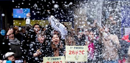 Los ganadores suelen volverse locos tras ganar la Lotería