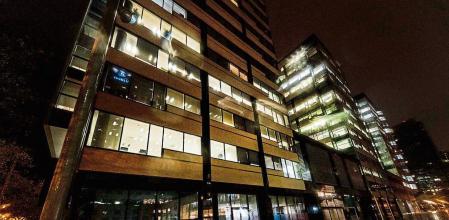 Fachada de Fusion for Energy donde se ha suicidado un trabajador