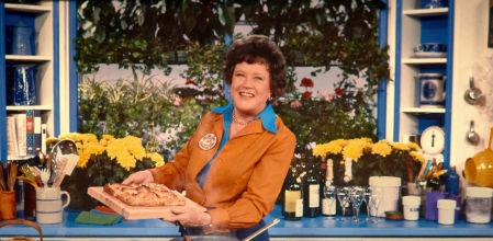 Julia Child en sus cocinas