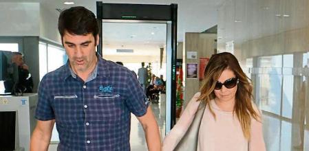 Mariá José Campanario y Jesulín de Ubrique durante un juicio en los Arcos de la Frontera en Cádiz en abril de este año