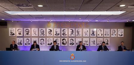 El Consejo de Administración del Espanyol aprueba el ejercicio 2020-21.

FOTO CARLOS MIRA