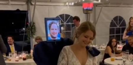 Su novio se puso enfermo el día de la boda