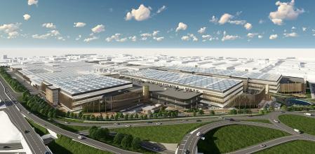 Proyecto de Goodman para la planta de Nissan en la Zona Franca de Barcelona