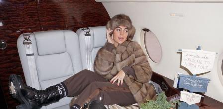 Georgina Rodríguez lleva a sus hijos a conocer a Papá Noel