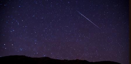 Lluvia de gemínidas.