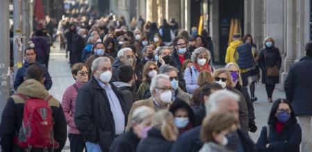 Punto de vacunación en Barcelona