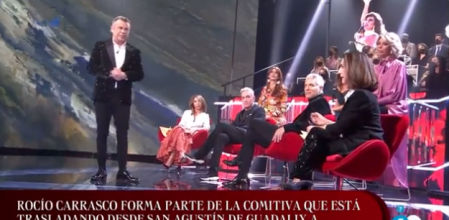 Jorge Javier tira de ironía en su reencuentro en directo con Paloma García Pelayo