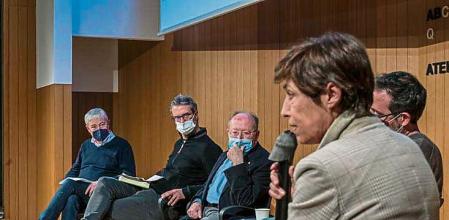Homenaje a J.F. Mira en el Ateneu de Barcelona