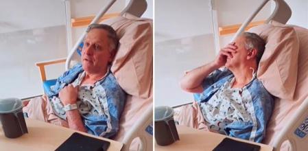 La emotiva reacción de un hombre con alzheimer al descubrir que pronto se convertirá en abuelo