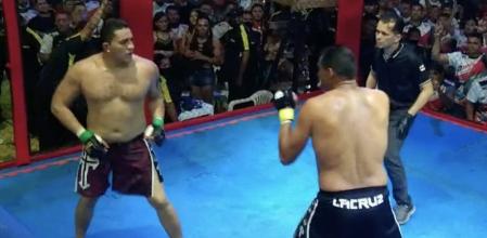 Ambos se vieron las caras en un combate de MMA