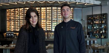 Gabriela y Tomás, ambos parte creadora y motora de Berria