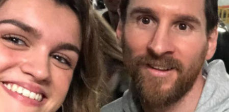 Amaia Romero y Leo Messi