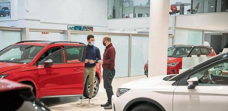 UN CONCESIONARIO DE COCHES SEAT DE SANT CUGAT.