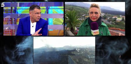 Jorge Javier Vázquez y Lydia Lozano se encaran por la llegada de ayudas a La Palma