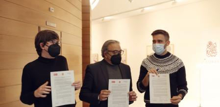 Pilar LIma, Manolo Mata y Fran Ferri