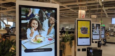 Cajas de autoservicio de Ikea que ayudan a agilizar el proceso de pago (ISE).