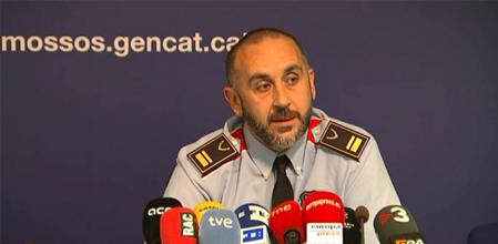 El intendente de los Mossos d'Esquadra, Toni Rodríguez