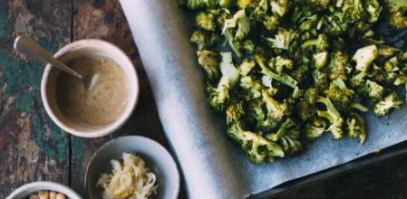 Ensalada de brócoli horneado