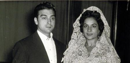 Lola se casó con Antonio González 'el Pescaílla' el 27 de octubre de 1957. La ceremonia fue en el monasterio de El Escorial.