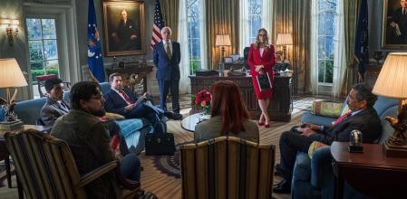 Fotograma de la película 'Don't look up'