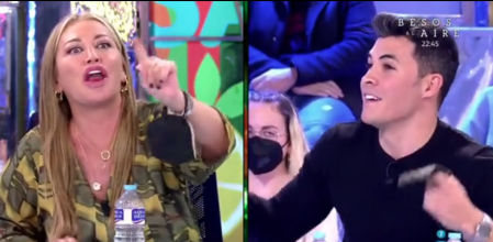 Belén Esteban abandona 'Sálvame' tras un enfrentamiento con Kiko Jiménez
