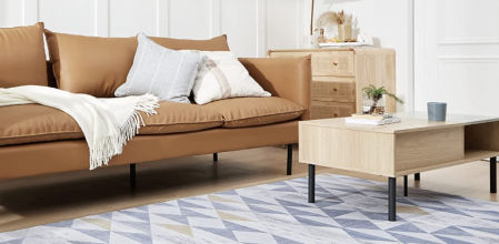 Alfombra de pelo corto Bedsure