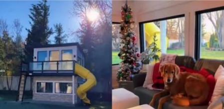 El vídeo del “perro millonario” que arrasa con un tour por su casa llena de lujos