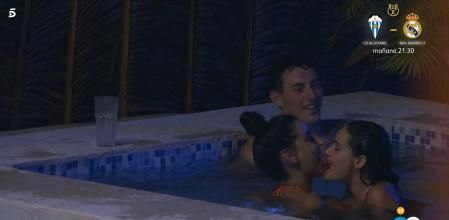 'La Isla de las Tentaciones 4': Sablea y Rosana dan rienda suelta a la pasión en lo que se convirte en el primer trío del formaot